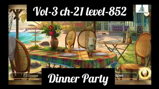 June's journey volume-3 chapter21  level-852 Dinner Party