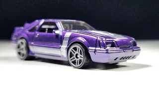 Hot Wheels Mainline Review: '84 Mustang SVO | 2022 Muscle Mania | First Time in a Mainline Series