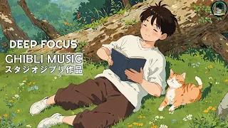 Studio Ghibli Summer Night Piano Collection || Totoro , Kiki , Spirited Away , Princess Mononoke ...