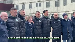 Il calcio tende una mano ai detenuti di Ariano Irpino