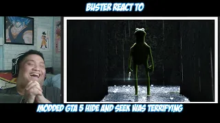 Buster Reaction to @SMii7Y | Modded GTA 5 Hide and Seek was Terrifying