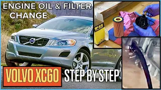 Volvo XC60 Oil and Filter Change - Step by Step