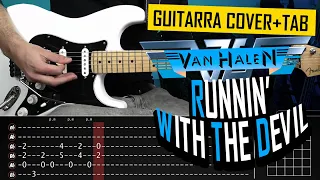 Runnin' with the Devil Guitarra Cover VAN HALEN Tablatura + Solo Completo | Marcos García