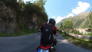 Kaunertaler Gletscher | 360° Video | Ducati Hypermotard 950 SP