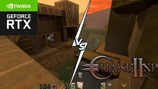 Quake 2 (RTX VS XP MOD) БИТВА ТИТАНОВ НА РИНГЕ