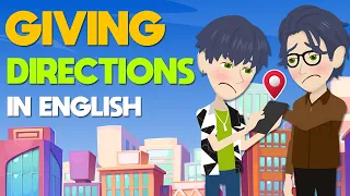 How to Give Directions in English | English Speaking Conversation