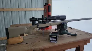 22 Nosler "Unleashed" - Bolt Action Test -100yds - Factory Nosler 85gr RDF | Little Crow Gunworks