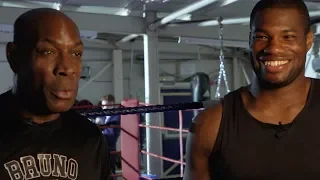 When Daniel Dubois met Frank Bruno | "He's the future of British boxing. He can punch like a mule!"