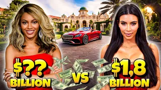 Kim Kardashian vs Beyonce - Who Is Richer?