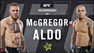 Conor McGregor vs José Aldo (UFC 2) Knockout Mode (PS4 Gameplay)