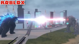 GODZILLA 2021 VS MECHAGODZILLA 2021 SCENE RECREATION!! | Roblox Kaiju Universe