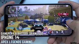 iPhone 14 Apex Legends Mobile Gaming test | Apple A15 Bionic