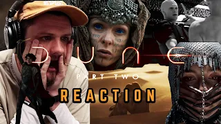 DUNE PART 2 TRAILER REACTION: Reading Dune  First Time Watching the Trailer