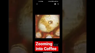 Zooming into Coffee 😮😱 #shorts #viral #youtubeshorts #short #1crorelove #1millionviews #1croreviews