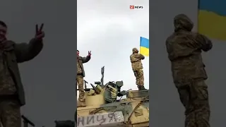 Liberation is coming 🏳️🇺🇦  -  Captured BTR-82A armoured personnel carrier