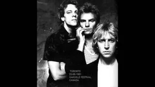 THE POLICE -  Oakville, ON 23-08-1981 Oakville Festival (full show audio)
