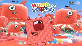 Making Numberblocks 20 to 100 and 1000 Land of the Giants