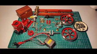 Retrol/Musa HM-01 Hit & Miss Engine Kit assembly, ignition setting and test run