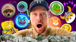 🔥 TOP 10 MEME COINS WILL MAKE MILLIONAIRES! (LAST CHANCE - Best Crypto To Buy Now 2024?)