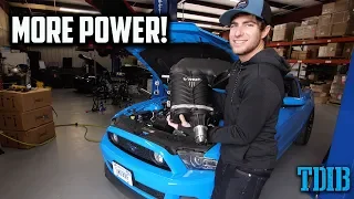 Putting a MASSIVE Supercharger on My Mustang GT!