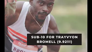 3rd FASTEST Time In The World This Year by Trayvon Bromell!