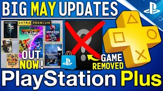 BIG PS PLUS UPDATES! PS+ May 2023 Game REMOVED, 22 Extra/Premium Games OUT NOW, PS+ Problem + More