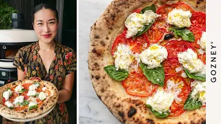 Pizza Caprese | Guest Chef: Feng Chen | Roccbox Recipes | Gozney