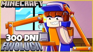 300 DNI EWOLUCJI - AUTOMATYCZNY MAGAZYN! - MINECRAFT