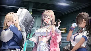 When Commander's trying hard to resist seduction by these girls