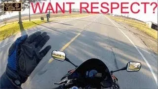 Motorcycle Respect - Scooters No Respect