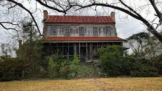 Incredible 200 year old Classic Abandoned Southern Plantation House in Georgia