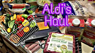 $109.00 KETO Aldi Grocery Haul  - Low Carb Grocery Haul