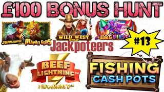 £100 Bonus Hunt No. 13 - Saving For Vegas - Profit or Loss??