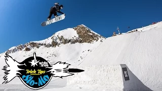 Slo Mo Trick Tips - How To Backside 360 On A Snowboard