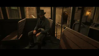 Red Dead Redemption 2 Taking The Trams Train In Saint Denis Ambience