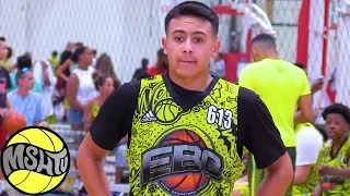 Gino Cresci shows CRAZY BALL CONTROL at the 2018 EBC Jr All American Camp