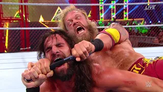 WWE FULL MATCH - Edge Vs Seth Rollins - Hell In A Cell Match: Crown Jewel October 21 2021 WWE2K20 HD
