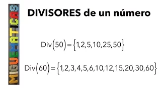 ¿Cómo se calculan los divisores de un número?