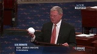Jim Inhofe: Snowball Disproves Climate Change