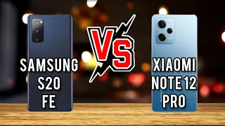 Redmi Note 12 Pro vs Samsung S20 Fe/redmi note 12 pro/galaxy s20fe vs redmi note 12 pro/galaxy s20fe