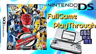 Tokumei Sentai Go Busters 特命戦隊ゴーバスターズ (2011) Nintendo DS Full Game Playthrough in HD (DeSmuME)