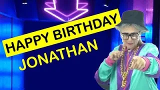 Happy birthday JONATHAN! Today is your birthday!