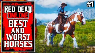 RANKING Every Role Horse From WORST to BEST in Red Dead Online (RDR2 Best Horses)