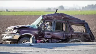 Car Crash in Southern California W/ MIGRANTS