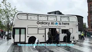 Samsung Galaxy AI bus London