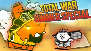 ХАЛЯВА УЖЕ ТУТ!! Total War: Summer Special ( The Battle Cats ) батл кетс прохождение