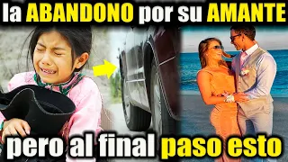 mujer ABANDONA a su HIJ@ para irse con su AMANTE sin imaginar lo que le SUCEDERÁ AL FINAL.