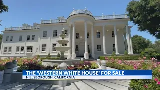 A replica of the White House based in Hillsborough, California is for sale