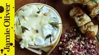 Baked Camembert with Garlic & Rosemary | Jamie Oliver