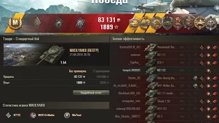 Обнаглевший игрок на Т-54 с Тундрой рассекает по карте Тундра:))))!